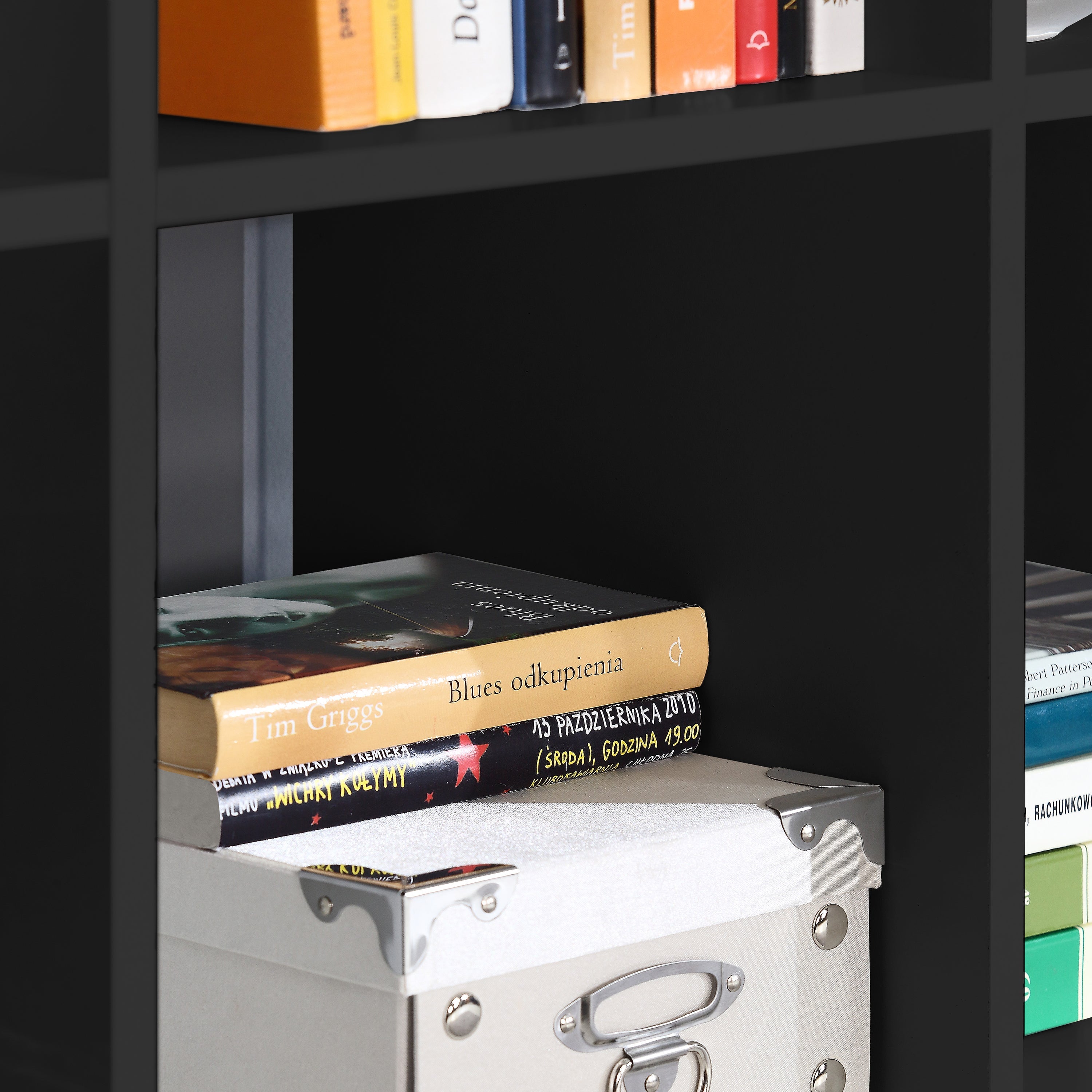 Mauro 3x5 Storage Unit in Matt Black – FTG, view 6