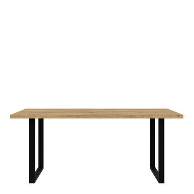 Nikomedes Dining Table in Bartex Oak – FTG, view 2
