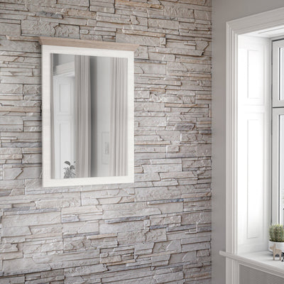 Illopa Mirror in Oak Nelson/Snowy Oak – FTG, view 4