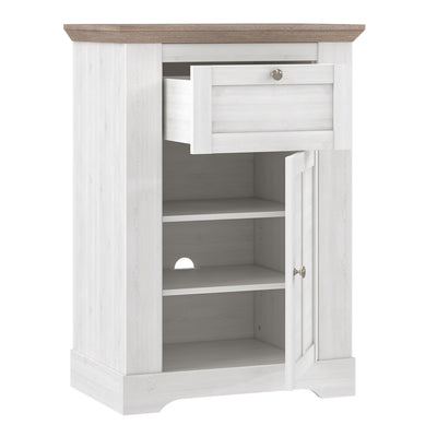 Illopa Chest of Drawers in Oak Nelson/Snowy Oak – FTG, view 3