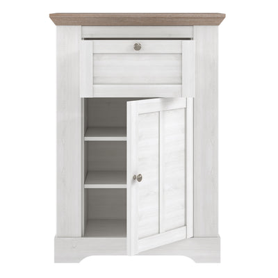Illopa Chest of Drawers in Oak Nelson/Snowy Oak – FTG, view 4