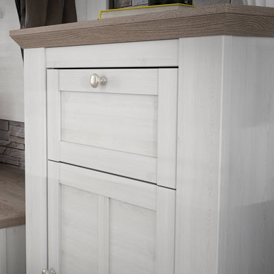 Illopa Chest of Drawers in Oak Nelson/Snowy Oak – FTG, view 7