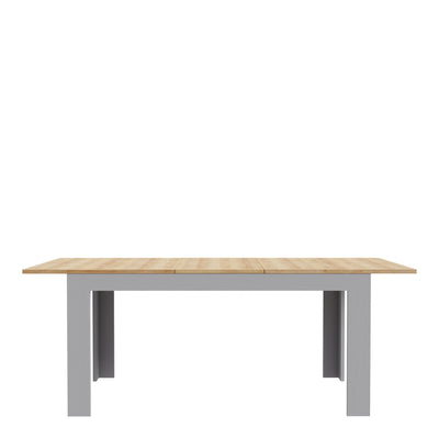 Bohol Extending Dining Table 160-207cm in Riviera Oak/Grey Oak – FTG, view 4