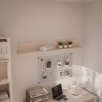 Alice Springs Floating Bedside Shelf in Sand