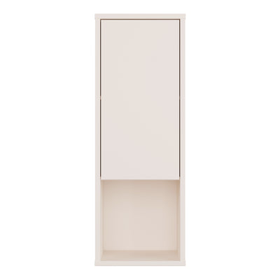 Alice Springs Narrow Cupboard with 1 Door Push-to-Open in Sand