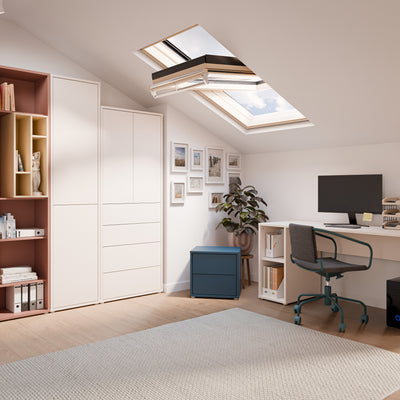 Alice Springs Narrow Tall Cupboard with 2 Push-to-Open Doors in Sand