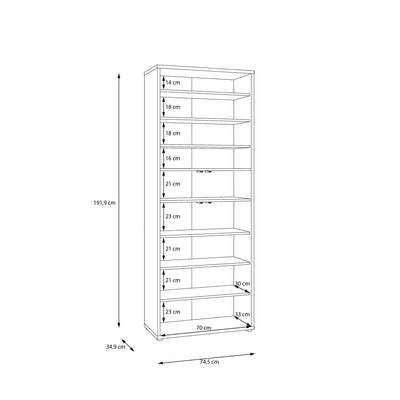 Alice Springs Tall Shoe Cabinet with 4 Doors Push-to-Open in Sage Green