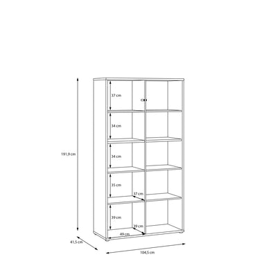 Alice Springs Wide Storage Cabinet 4 Doors Push-to-Open & 2 Central Shelves Sand