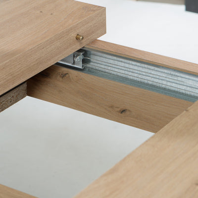 Trondheim Extending Dining Table in Artisan Oak – FTG, view 7