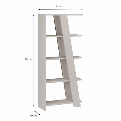 Natta 5-Tier Shelving Unit in Sand
