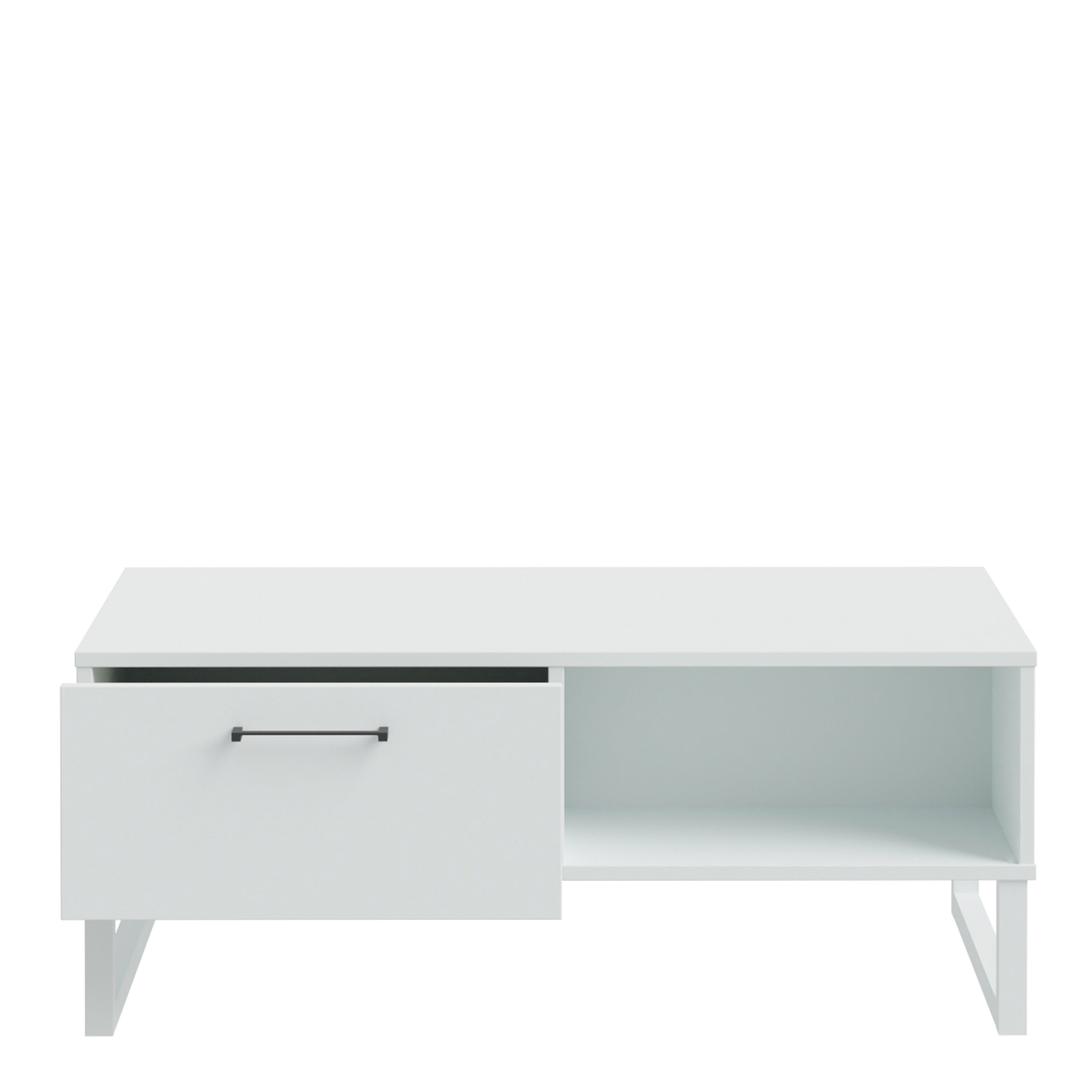 Sali 1 Drawer Coffee Table in Light Grey – FTG, view 4