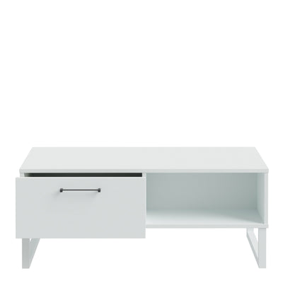 Sali 1 Drawer Coffee Table in Light Grey – FTG, view 4