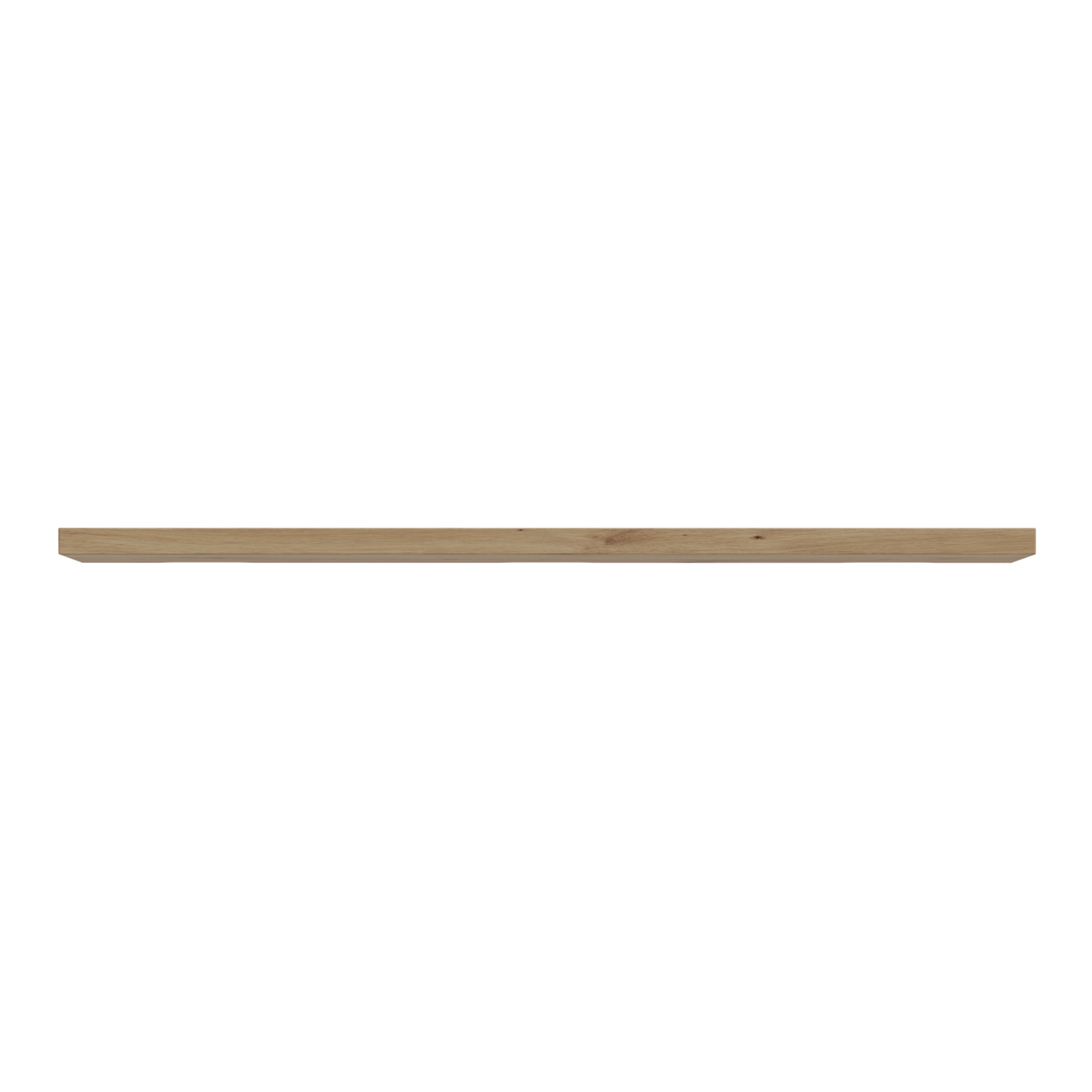Corona 140cm Wall Shelf in Artisan Oak – FTG, view 2