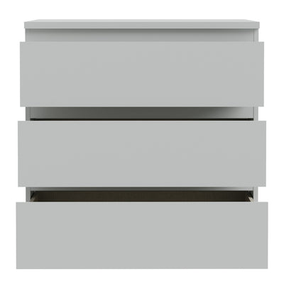 Edmore 3 Drawer Chest in Light Grey