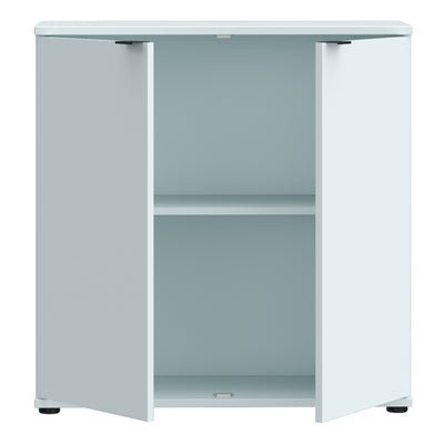 Ganymede 2 Door Cupboard in Light Grey