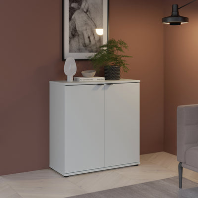 Ganymede 2 Door Cupboard in Light Grey