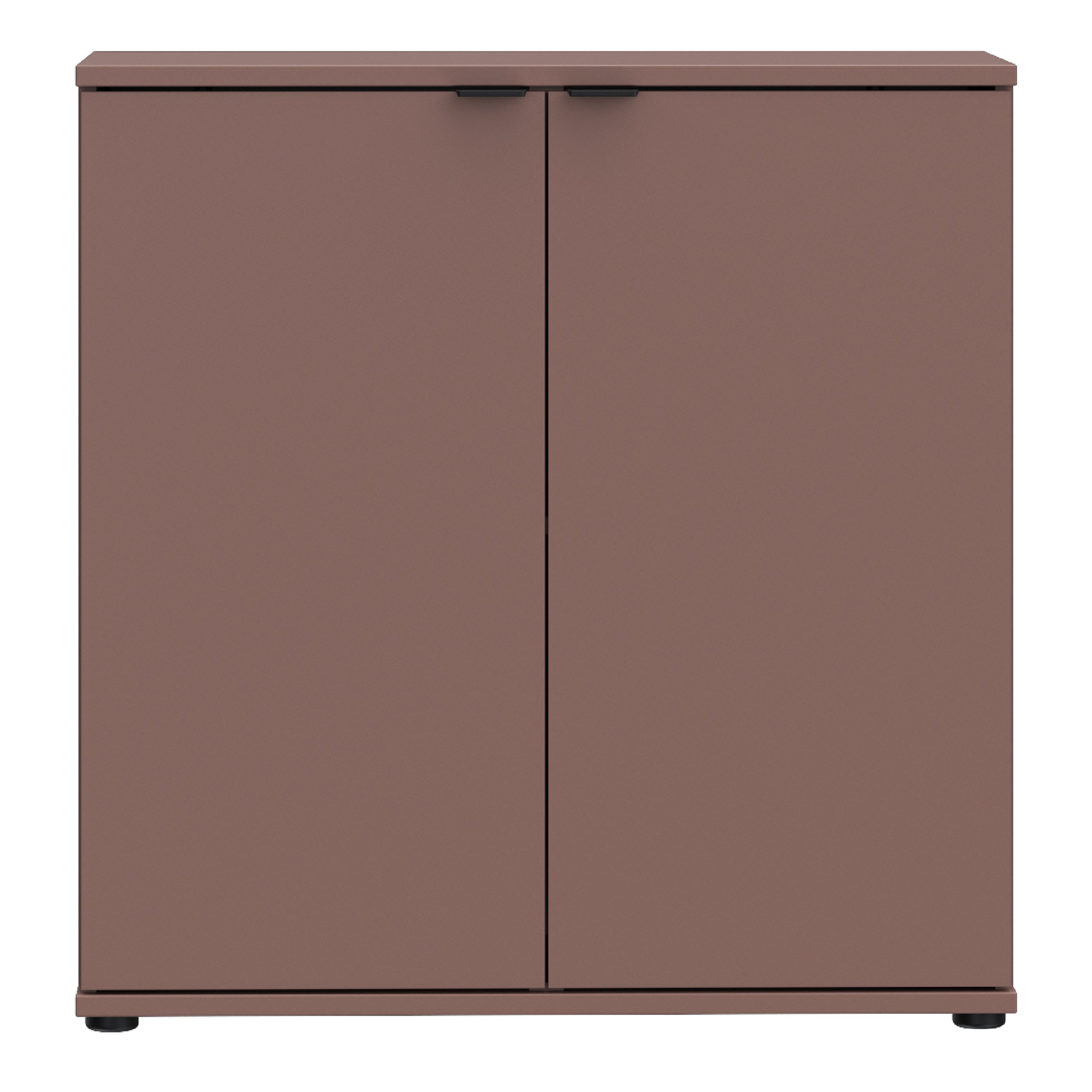 Ganymede 2 Door Cupboard in Terracotta