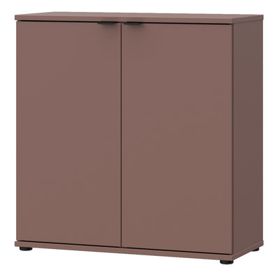 Ganymede 2 Door Cupboard in Terracotta