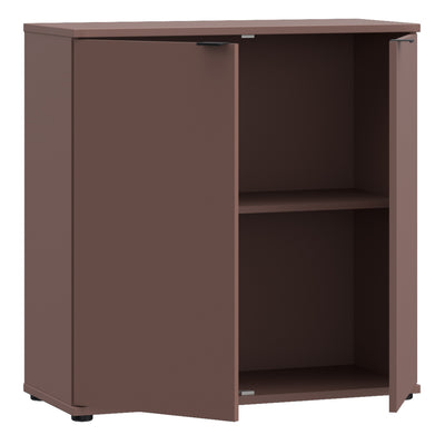 Ganymede 2 Door Cupboard in Terracotta