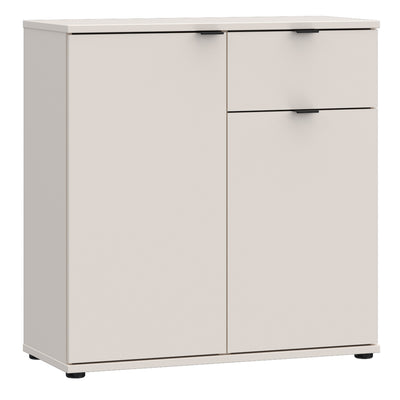 Ganymede 2 Door Cupboard with Drawer in Sand