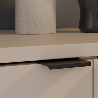 Ganymede TV Unit with Open Shelf, 2 Drawers & 2 Doors in Sand