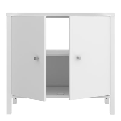 Ipsarion 5 Piece Bathroom Set White