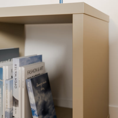Mauro Singular Storage Unit in Taupe
