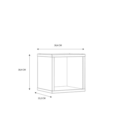 Mauro Singular Storage Unit in Yellow