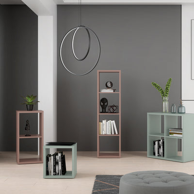 Mauro 1 Shelf Storage Unit in Sage Green
