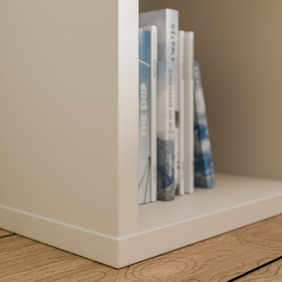 Mauro 1 Shelf Storage Unit in Sand