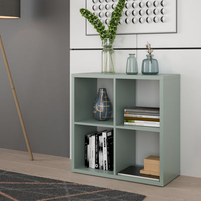Mauro 2x2 Storage Unit in Sage Green
