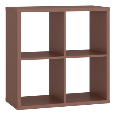 Mauro 2x2 Storage Unit in Terracotta