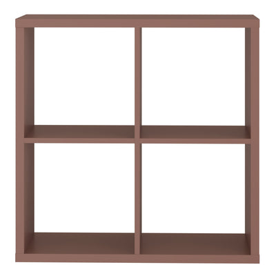 Mauro 2x2 Storage Unit in Terracotta