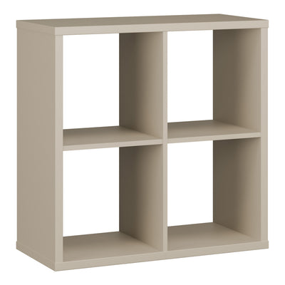 Mauro 2x2 Storage Unit in Taupe