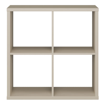 Mauro 2x2 Storage Unit in Taupe