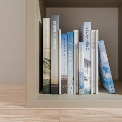 Mauro 2x2 Storage Unit in Taupe