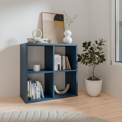 Mauro 2x2 Storage Unit in Blue
