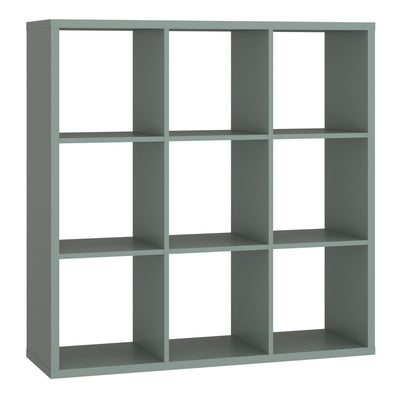 Mauro 3x3 Storage Unit in Sage Green