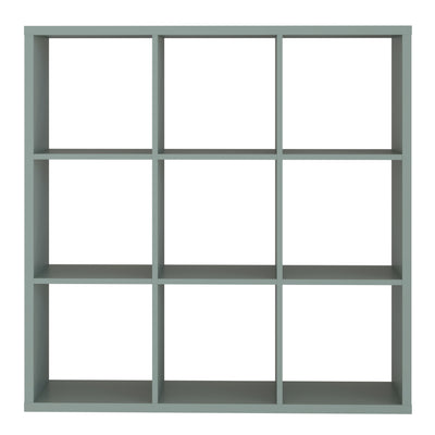 Mauro 3x3 Storage Unit in Sage Green
