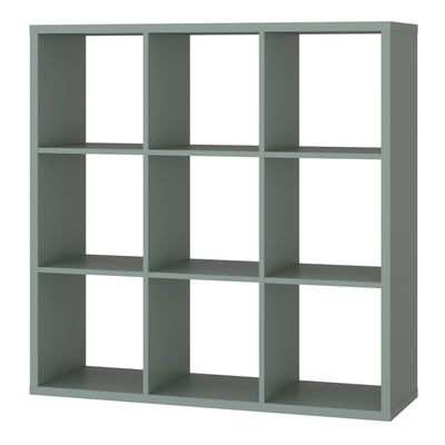 Mauro 3x3 Storage Unit in Sage Green