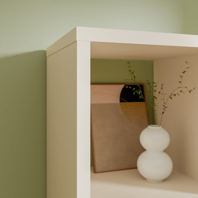 Mauro 3 Shelves Storage Unit in Sand