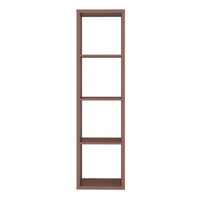 Mauro 3 Shelves Storage Unit in Terracotta