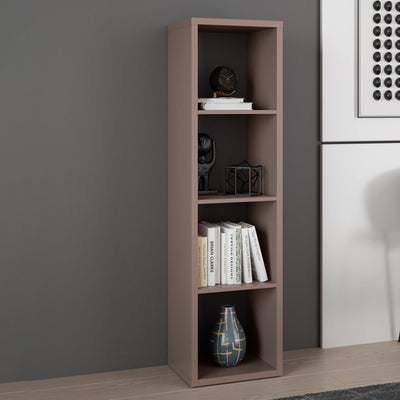 Mauro 3 Shelves Storage Unit in Terracotta