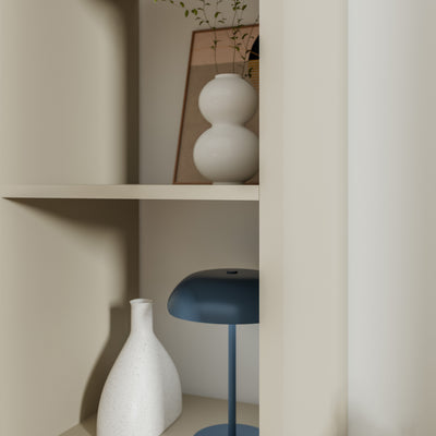 Mauro 3 Shelves Storage Unit in Taupe