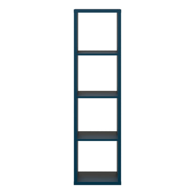 Mauro 3 Shelves Storage Unit in Blue