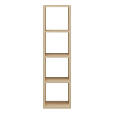 Mauro 3 Shelves Storage Unit in Yellow