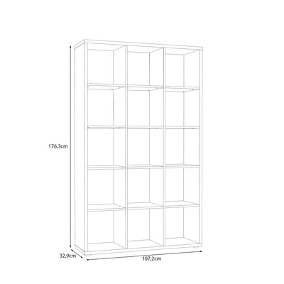 Mauro 3x5 Storage Unit in Sand