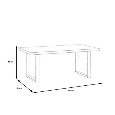 Atlantic Coffee Table in Artisan Oak – FTG, view 4