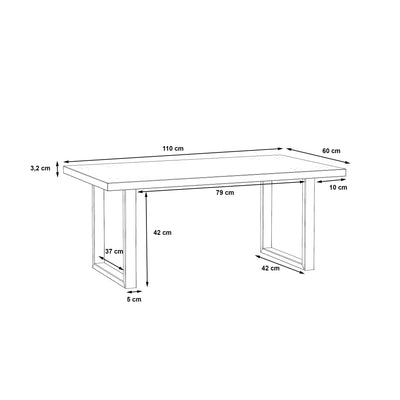 Atlantic Coffee Table in Artisan Oak – FTG, view 5