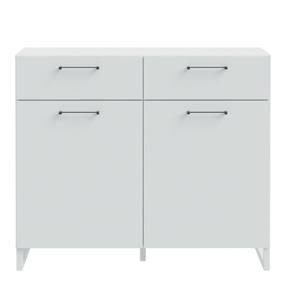 Sali 2 Door 2 Drawer Chest in Light Grey – FTG, view 2